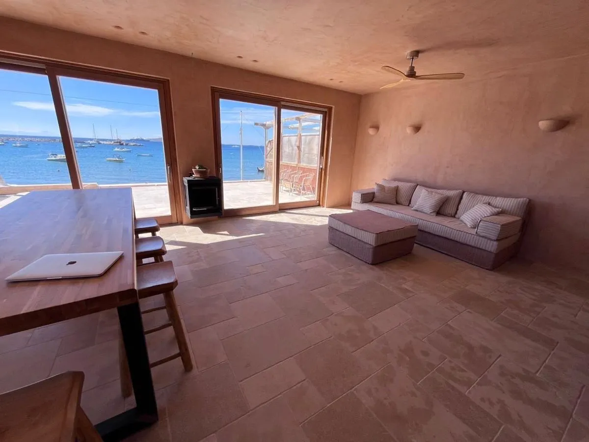 Living Area with Sea View