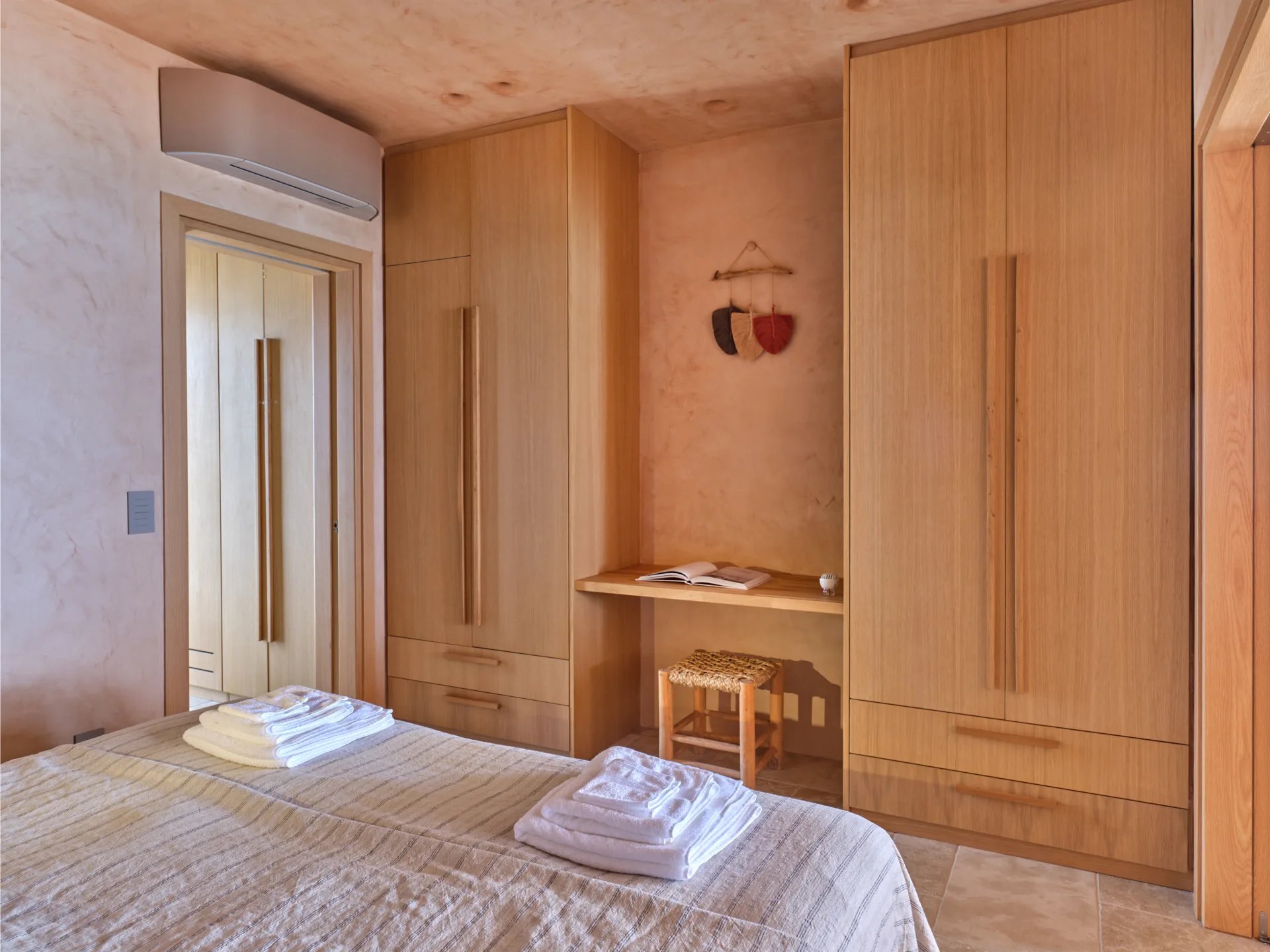 Bedroom wardrobes and desk